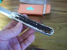 The Baron A.G.A. Campolin Unusual French Design Italian Genuine Stag/Antler UNUSED NIB. The Baron A.G.A. Campolin Unusual French Design Italian Genuine Stag/Antler UNUSED NIB.