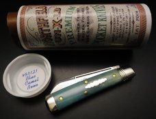 Great Eastern Cutlery Northfield UN-X-LD #49 Freedom Blue Camel Bone GEC 493121