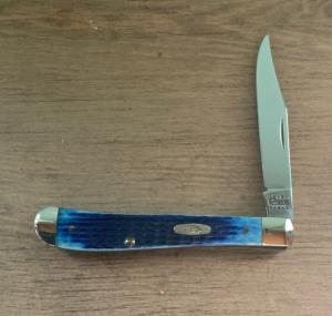 CASE Slimline Trapper Blue Rogers Corn Cob