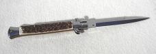 NEW FRANK BELTRAME 11" GENUINE STAG ITALIAN STILETTO