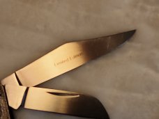 VINTAGE IMPERIAL USA INGERSOLL RAND ADVERTISING 3 BLADE STOCKMAN POCKET KNIFE VINTAGE IMPERIAL USA INGERSOLL RAND ADVERTISING 3 BLADE STOCKMAN POCKET KNIFE