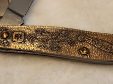VINTAGE IMPERIAL USA INGERSOLL RAND ADVERTISING 3 BLADE STOCKMAN POCKET KNIFE VINTAGE IMPERIAL USA INGERSOLL RAND ADVERTISING 3 BLADE STOCKMAN POCKET KNIFE