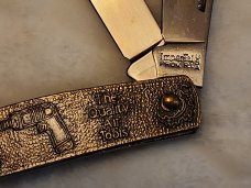 VINTAGE IMPERIAL USA INGERSOLL RAND ADVERTISING 3 BLADE STOCKMAN POCKET KNIFE