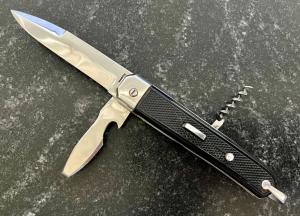 Hard To Find Begon Camper Switchblade, Made In France, Multi Tool Knife, Unused 