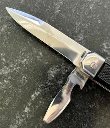 Hard To Find Begon Camper Switchblade, Made In France, Multi Tool Knife, Unused 