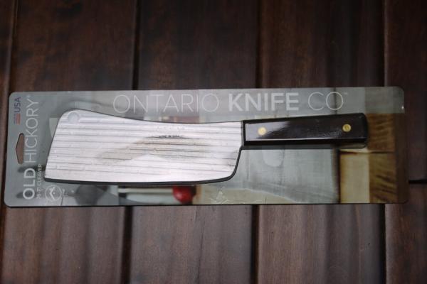 Ontario Old Hickory 76-7" Cleaver, 7060 Ontario Old Hickory 76-7" Cleaver, 7060