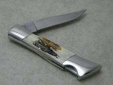 Schrade Wostenholm IXL Sheffield England Stag Lockback Knife Schrade Wostenholm IXL Sheffield England Stag Lockback Knife