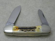 Schrade Wostenholm IXL Sheffield England Stag Canoe Knife Schrade Wostenholm IXL Sheffield England Stag Canoe Knife