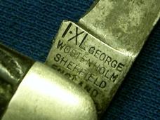 VINTAGE IXL WOSTENHOLM SHEFFIELD ENGLAND SLEEVEBOARD JACK FOLDING POCKET PEN KNIFE KNIVES OLD