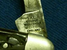 VINTAGE IXL WOSTENHOLM SHEFFIELD ENGLAND SLEEVEBOARD JACK FOLDING POCKET PEN KNIFE KNIVES OLD