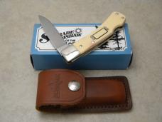 Schrade + USA SC515 Scrimshaw Rolling Thunder Collection Lockback Knife & Pouch in Box Schrade + USA SC515 Scrimshaw Rolling Thunder Collection Lockback Knife & Pouch in Box