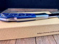Moki Kronos ANZ-533 Exclusive SSk Lapis Blue Aberdeen Jigged Bone Only 50 Made Moki Kronos ANZ-533 Exclusive SSk Lapis Blue Aberdeen Jigged Bone Only 50 Made