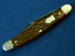 VINTAGE WESTERN  BOULDER COLO USA 6504 WHITTLER STOCKMAN CATTLEMANS FOLDING POCKET KNIFE KNIVES OLD