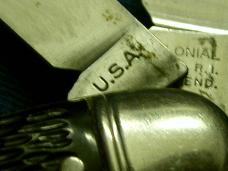 VINTAGE COLONIAL RI USA EQUAL END CIGAR JACK FOLDING POCKET KNIFE KNIVES OLD VINTAGE COLONIAL RI USA EQUAL END CIGAR JACK FOLDING POCKET KNIFE KNIVES OLD