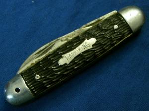 VINTAGE HAMMER BRAND KAMP KING USA SCOUTS SCOUT CAMPING SURVIVAL FOLDING POCKET KNIFE KNIVES OLD