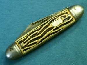 VINTAGE 2 BLADE COLONIAL PROV USA EQUAL END CIGAR JACK FOLDING POCKET KNIFE KNIVES OLD
