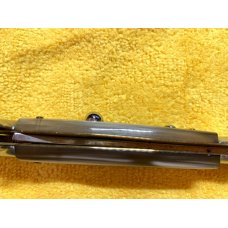 Italian Stiletto 9", Kriss Blade, Honey Horn Italian Stiletto 9", Kriss Blade, Honey Horn