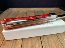 Cattaraugus Cutlery by A.G. Russell Folding Hunter RED Jigged Bone 1992 Seki Japan Cattaraugus Cutlery by A.G. Russell Folding Hunter RED Jigged Bone 1992 Seki Japan