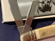 Bulldog Brand 2006 In Memory Of Jim Parker Congress Knife w BeautIful 2nd Stag Handles -Low Prod #12 Bulldog Brand 2006 In Memory Of Jim Parker Congress Knife w BeautIful 2nd Stag Handles -Low Prod #12