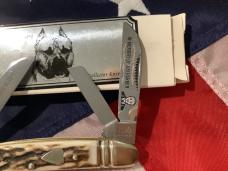 Bulldog Brand 2006 In Memory Of Jim Parker Congress Knife w BeautIful 2nd Stag Handles -Low Prod #12 Bulldog Brand 2006 In Memory Of Jim Parker Congress Knife w BeautIful 2nd Stag Handles -Low Prod #12