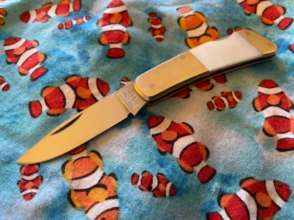 Vtg Kershaw Kai 5300 Seki Japan Gentleman Genuine Pearl 