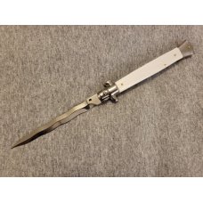 *NEW* 11" Frank Beltrame White Pearlex Italian Stiletto w/ KRISS Blade *NEW* 11" Frank Beltrame White Pearlex Italian Stiletto w/ KRISS Blade