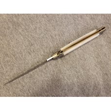 *NEW* 11" Frank Beltrame White Pearlex Italian Stiletto w/ KRISS Blade *NEW* 11" Frank Beltrame White Pearlex Italian Stiletto w/ KRISS Blade