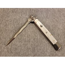 *NEW* 11" Frank Beltrame White Pearlex Italian Stiletto w/ KRISS Blade *NEW* 11" Frank Beltrame White Pearlex Italian Stiletto w/ KRISS Blade