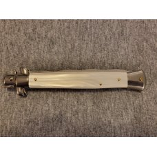 *NEW* 11" Frank Beltrame White Pearlex Italian Stiletto w/ KRISS Blade *NEW* 11" Frank Beltrame White Pearlex Italian Stiletto w/ KRISS Blade