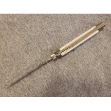 *NEW* 11" Frank Beltrame White Pearlex Italian Stiletto w/ KRISS Blade *NEW* 11" Frank Beltrame White Pearlex Italian Stiletto w/ KRISS Blade