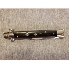 *NEW* 11" Frank Beltrame DARK HORN Italian Stiletto w/ KRISS Blade *NEW* 11" Frank Beltrame DARK HORN Italian Stiletto w/ KRISS Blade