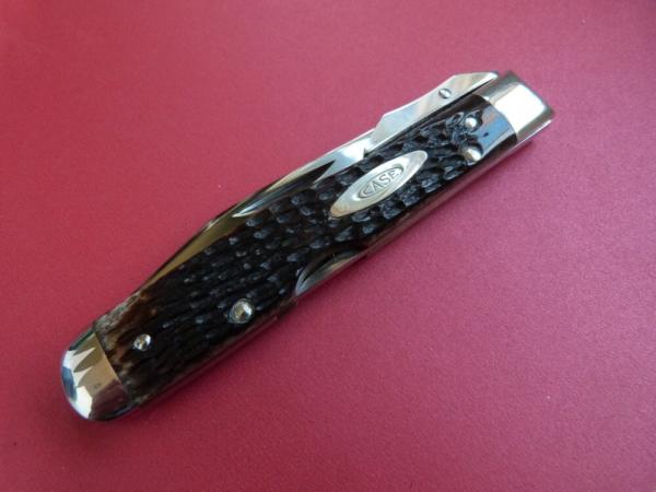 Case XX USA 2 dot 6111 1/2 Lock back 1978 Brown Bone Mint