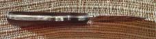 Jay Bigler fixed-blade knife with gun-stock-shaped handle 