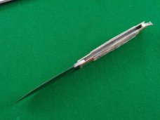Large PHILIPPINE Balisong BATANGAS Butterfly Knife DOUBLE EDGE Bone Stag NICE