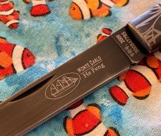 He Feng Monte Carlo bamboo knife.