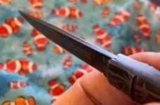 He Feng Monte Carlo bamboo knife.