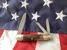 Vintage Kissing Crane Billy Yank Whittler w/ Great Deer Stag Handles +USA Shield Vintage Kissing Crane Billy Yank Whittler w/ Great Deer Stag Handles +USA Shield