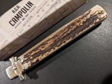 NIB 2019 AGA CAMPOLIN STAG DOMINUS 23CM-9" BAYONET AUTO NIB 2019 AGA CAMPOLIN STAG DOMINUS 23CM-9" BAYONET AUTO