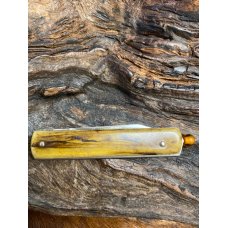 Geo. Schrade, Bridgeport, CT. Pull Ball Switch, Woodgrain Celluloid Scales, Works Great! Geo. Schrade, Bridgeport, CT. Pull Ball Switch, Woodgrain Celluloid Scales, Works Great!