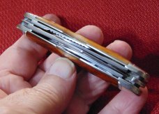 VINTAGE HIGH CARBON STEEL USA ( SEARS & ROEBUCKS ) 4 BLADE UTILITY KNIFE ( CAMILLUS ) 1927-1940 VINTAGE HIGH CARBON STEEL USA ( SEARS & ROEBUCKS ) 4 BLADE UTILITY KNIFE ( CAMILLUS ) 1927-1940