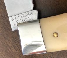 2007 - Great Eastern Cutlery (GEC) Tidioute - Smooth Natural Bone Pattern #23 Knife - Only 233 made