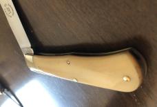2007 - Great Eastern Cutlery (GEC) Tidioute - Smooth Natural Bone Pattern #23 Knife - Only 233 made
