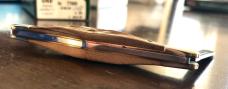 2004 Stamped - Case XX Fossilized Mammoth Ivory Tuxedo Knife -  I2156 SS - SN 48 - Scrolled Bolsters