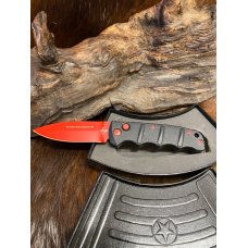 *NEW* Boker Kalashnikov Automat 74, Black Widow, 3.25" Dagger Blade, Red D2, 4.25" *NEW* Boker Kalashnikov Automat 74, Black Widow, 3.25" Dagger Blade, Red D2, 4.25"