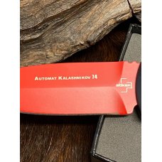 *NEW* Boker Kalashnikov Automat 74, Black Widow, 3.25" Dagger Blade, Red D2, 4.25" *NEW* Boker Kalashnikov Automat 74, Black Widow, 3.25" Dagger Blade, Red D2, 4.25"