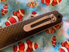 Boker Plus Kwaiken Flipper, 3.5" VG-10 Blade, Carbon Fiber Handles