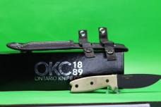 ONTARIO RAT 3 FIXED USA W/SHEATH 8665 ONTARIO RAT 3 FIXED USA W/SHEATH 8665