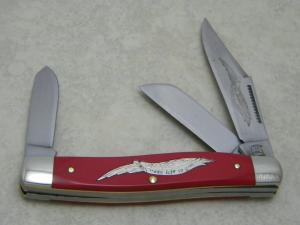 SW CUT E3 USA (Schrade Walden) Limited Edition "One Life to Give" Stockman Knife 