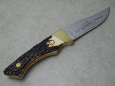 Uncle Henry Schrade USA 144 Staglon "Dixie Collection" Guides Choice Fixed Blade Knife & Pouch Uncle Henry Schrade USA 144 Staglon "Dixie Collection" Guides Choice Fixed Blade Knife & Pouch