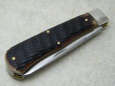 Great Eastern Cutlery Northfield UN-X-LD Redtail Jigged Bone 235220 Bullet Jack Knife in Tube